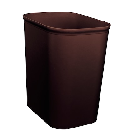 Hapco-Elmar R4140WAL-Fire Retardant 14 Qt. UL Approved Wastebasket, Walnut, PK 6 R4140WAL